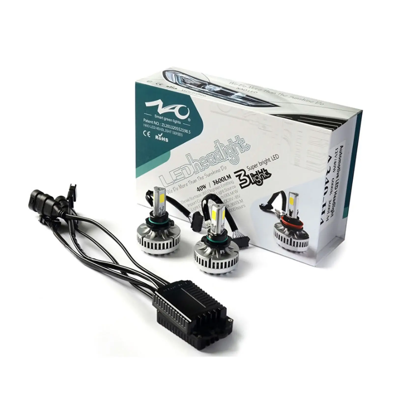 

Free Shipping 9006 HB4 40W Car LED Kit 6000K White Bulbs Headlight/Fog Light