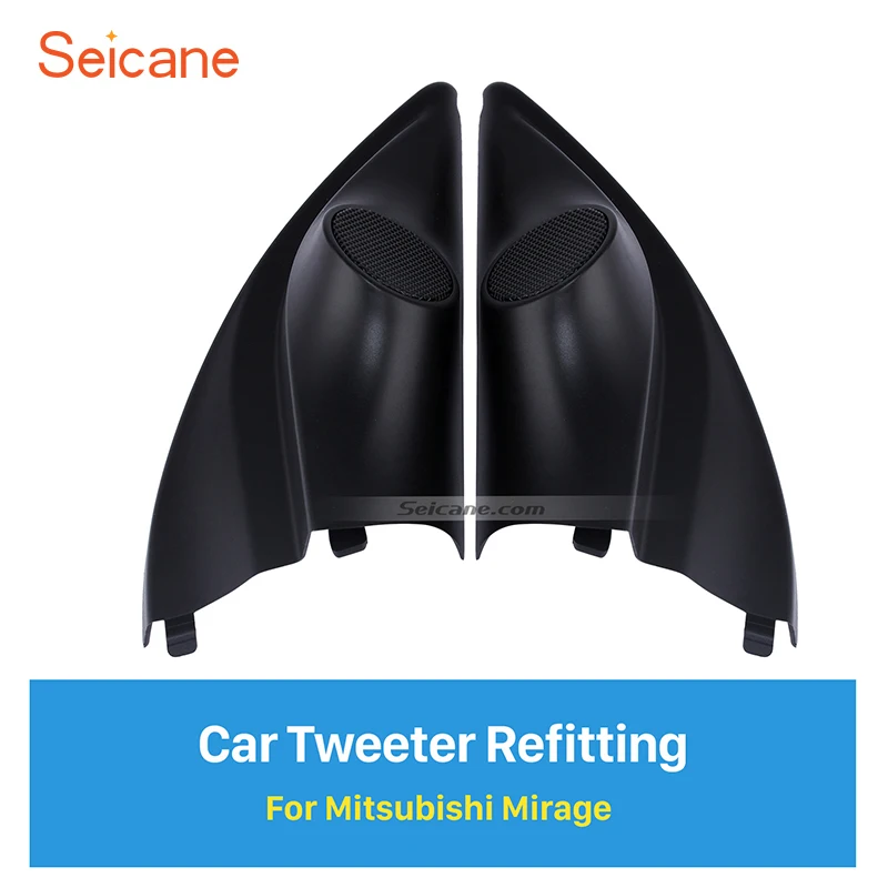 Дешевый Seicane твитер автомобилей и установка Колонки для Mitsubishi Mirage аудио угол двери десен звук Установите Украшение Установить 2 шт.