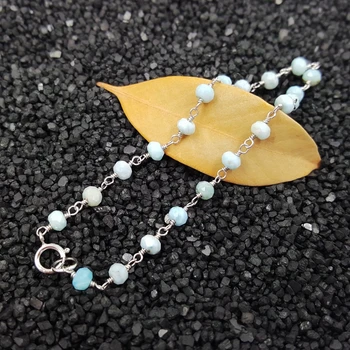 Bracelet Cheville Larimar