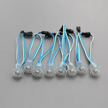 

20mm diameter;DC5V UCS1903 addressable RGB full color led smart module;0.24W(one 5050 SMD LED);IP68