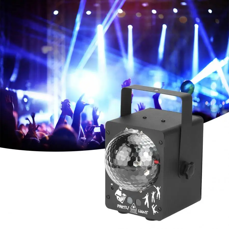 

Remote Control Disco LED Stage Light RGB Projector Lights for LED Stage Ligh Party Bar Decor US Plug 100-240V