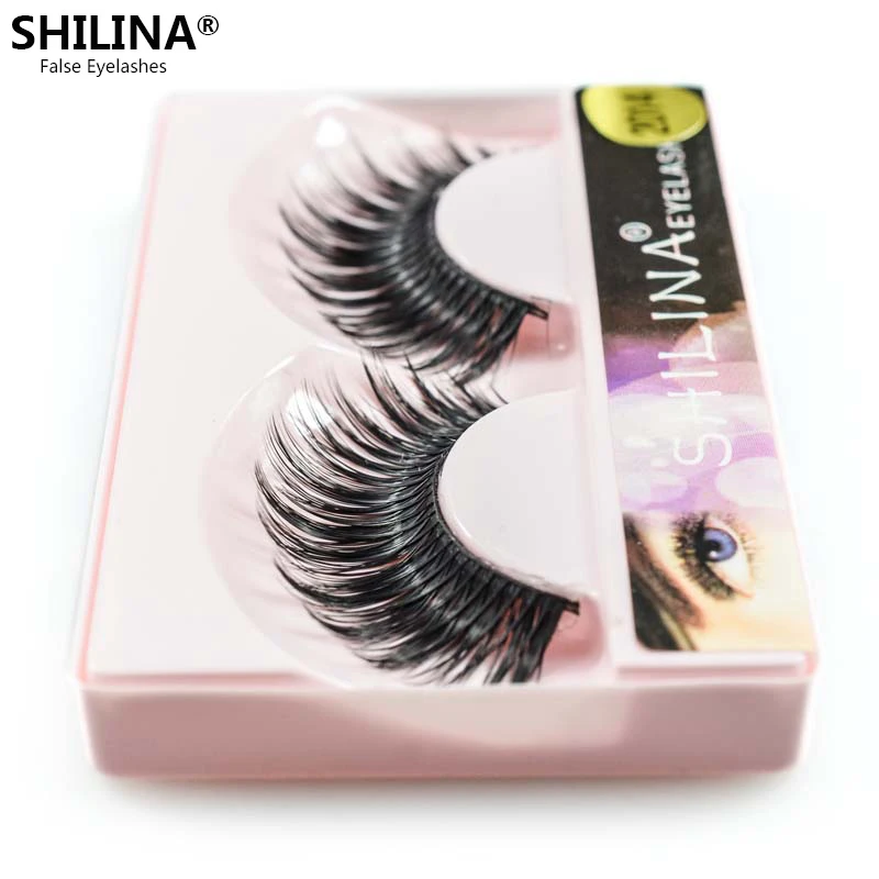 SHILINA New 3 Pairs Handmade False Eyelashes High Quality Natural Long