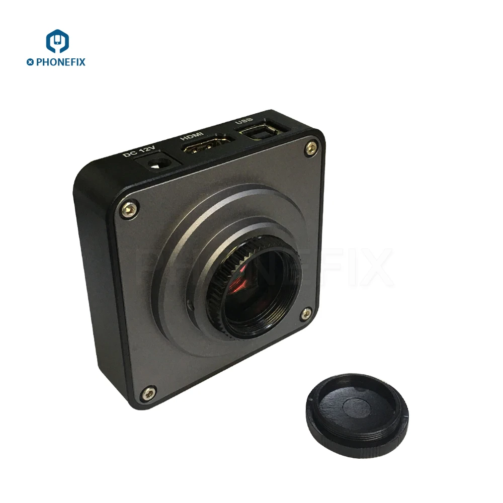 Камера микроскопа 1080P 21MP HDMI USB промышленный электронный цифровой видео микроскоп камера мобильный телефон PCB Пайка Ремонт