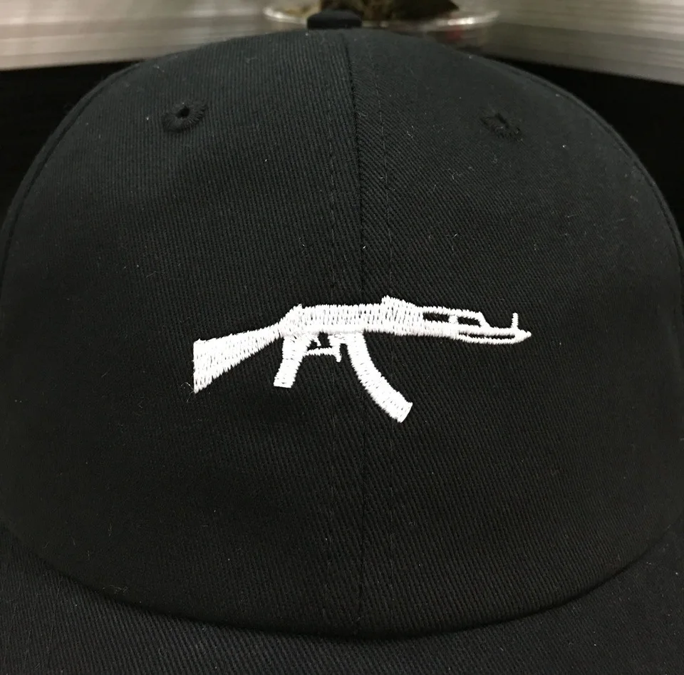2018 топ продаж пистолет УЗИ бейсболка US Fashion Ak47 Snapback хип хоп кепка кривая козырек 6