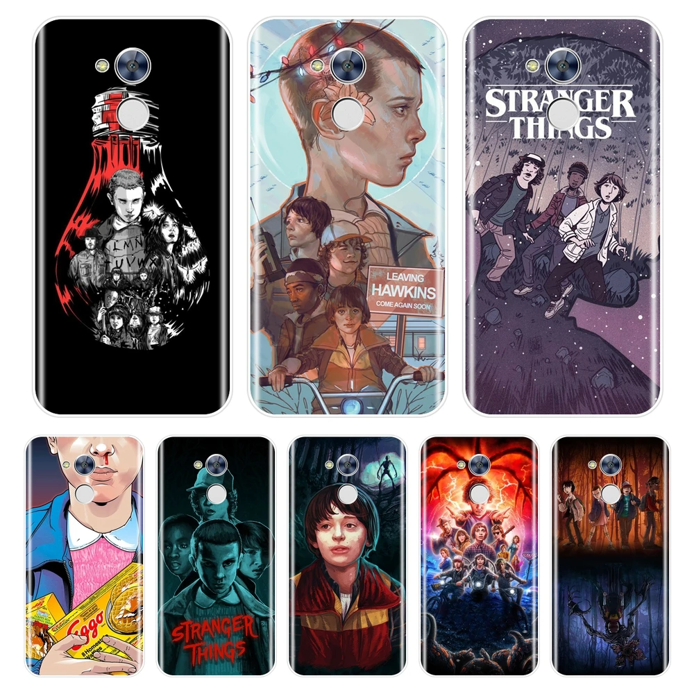 

Stranger Things Phone Case For Huawei Honor 4X 5A 5X 6 6X Soft Silicone Back Cover For Huawei Honor 6A 4C 5C 6C Pro Case