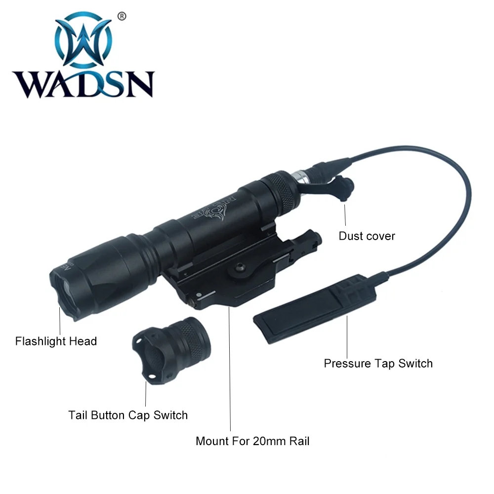 WADSN страйкбол факелы M620C coutlight светодиодный полный версия Softair пистолет Скаут тактический фонарь WNE04017 подсветка для оружия