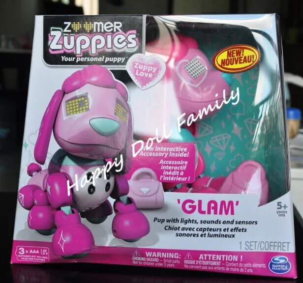 Zoomer Zuppies Интерактивный щенок-это новое поколение электронных домашних собак глэм