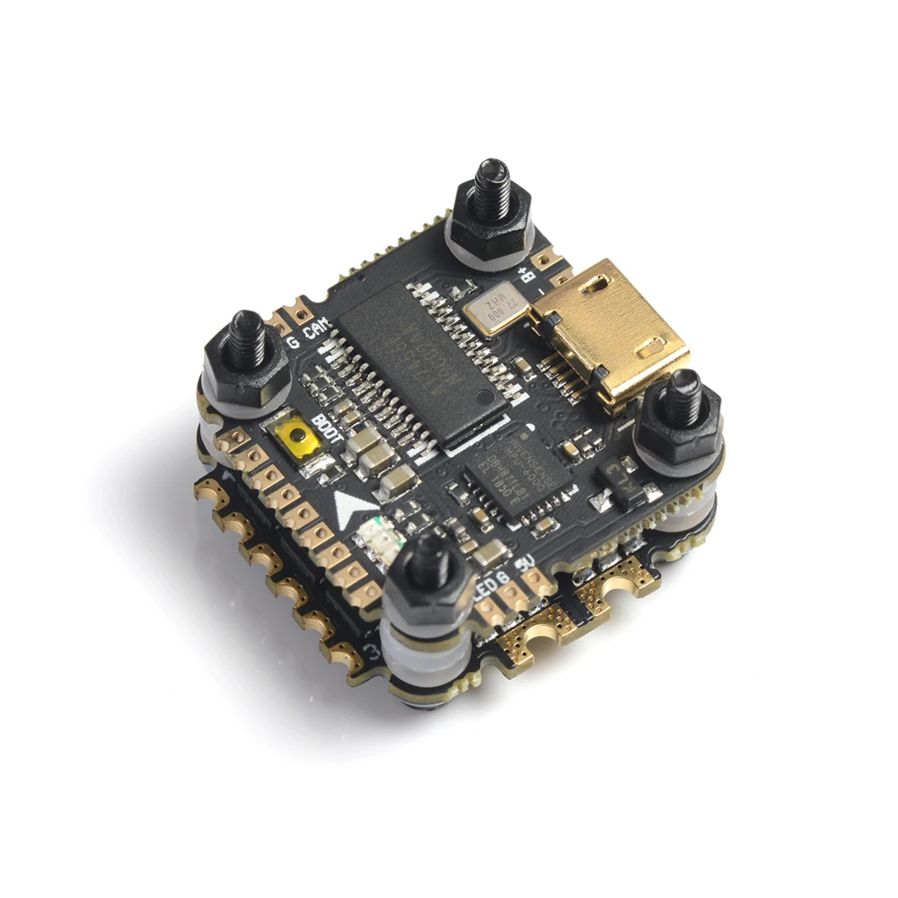 Контроллер полета Diatone MAMBA 134 F411 MPU6000 Dshot600 и 2-4S STACK BEC 5 V/1.5A для RC FPV Racing Drone Racer |