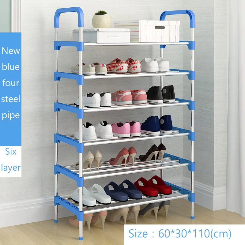 Shoe Rack Easy Assembly Plastic Multiple layers Shoes Shelf Storage Organizer Stand Shoe cabinet Fashion living room furniture