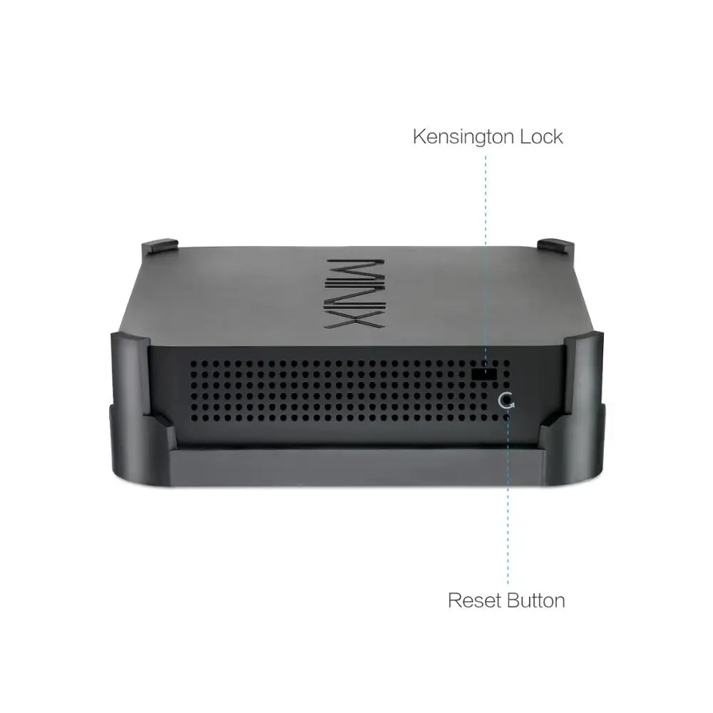 Мини ПК MINIX NEO N42C 4 официальный Windows 10 Pro 64 бит ГБ/32 ГБ гигабитный Wi Fi USB 3 0 Pentium N4200