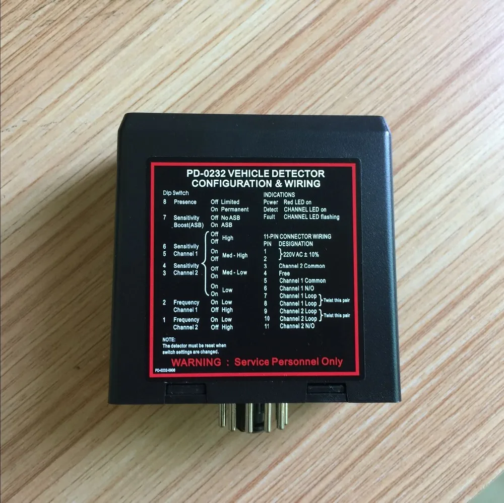 Double channel inductive vehicle loop detector sensor for motor Barrier Gate car parking system Double channel inductive vehicle loop detector sensor for motor Barrier Gate car parking system