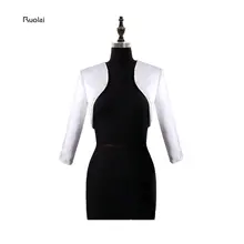 Новое поступление года Белый Кот Кружево одежда с длинным рукавом Бисер Свадебные Обёрточная бумага Люкс Куртка Свадебные аксессуары индивидуальный заказ