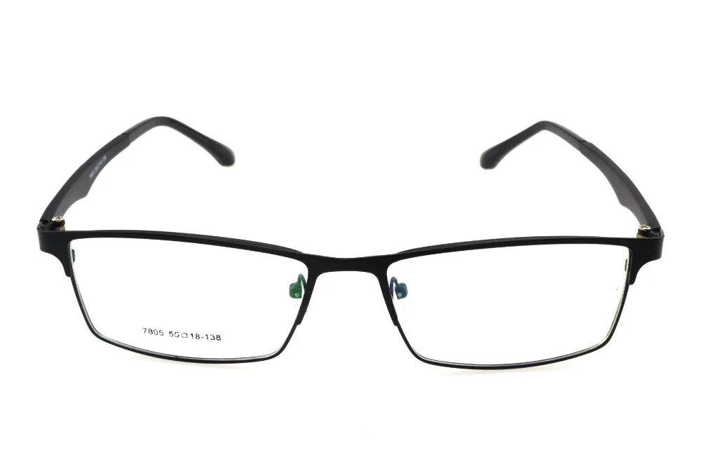 Мужские очки Gafas оправа из сплава полная оптические изготовленные на заказ для
