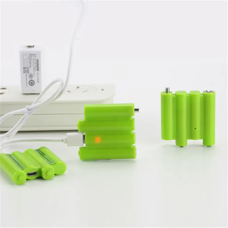 

High Quality ZNTER 4 In 1 6V 310mAh USB Rechargeable AAA Li-Po Recycle Battery For RC Camera Drone Accessories