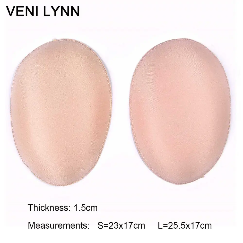 VENI LYNN 1,5 см Толстый Круглый спонж увеличивающая подкладка для ягодиц подушечки для бедер подделка s и пена для женщин нижнее белье