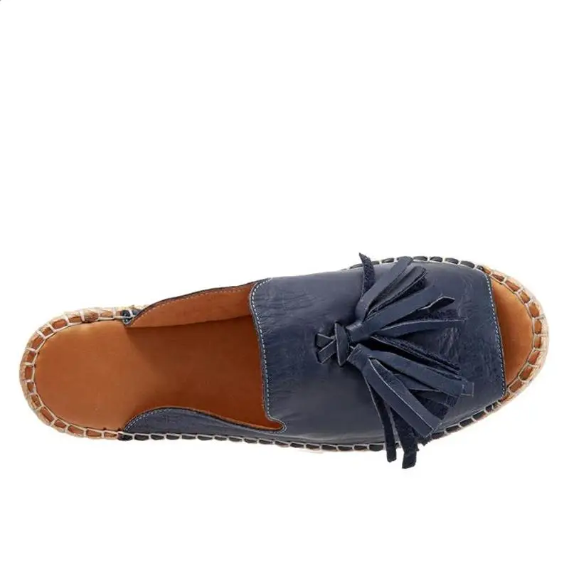 Laamei/ г.; женские летние тапочки с кисточками; удобные пляжные женские повседневные шлепанцы без шнуровки; сандалии; домашняя Уличная обувь; большой размер 43