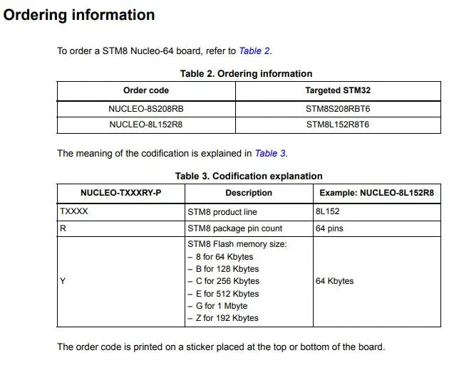 NUCLEO-8L152R8 INFO 3