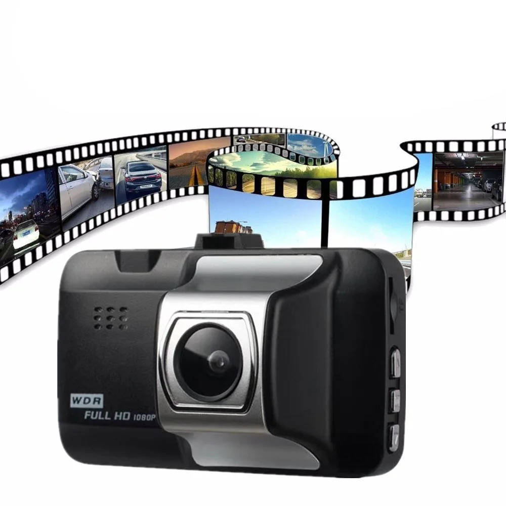 USB Dash Cam, " HD 1080 P Автомобильная Камера вождения рекордер 170 широкоугольная приборная панель камера с ночным видением, циклическая запись