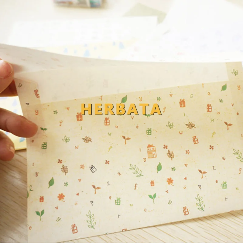 HERBATA 10 шт./партия Корея милый мультфильм мини красочные Бумага конверт Kawaii небольшой подарок для ребенка Craft конверты для свадьбы письмо