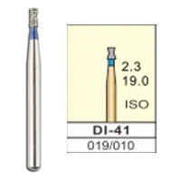 

12 PCS Dental Diamond FG 1.6mm Double Inverted Cone Type Bur For NSK Style High Speed Air Turbine DI-41,D-42,D-S41,DI-SS41