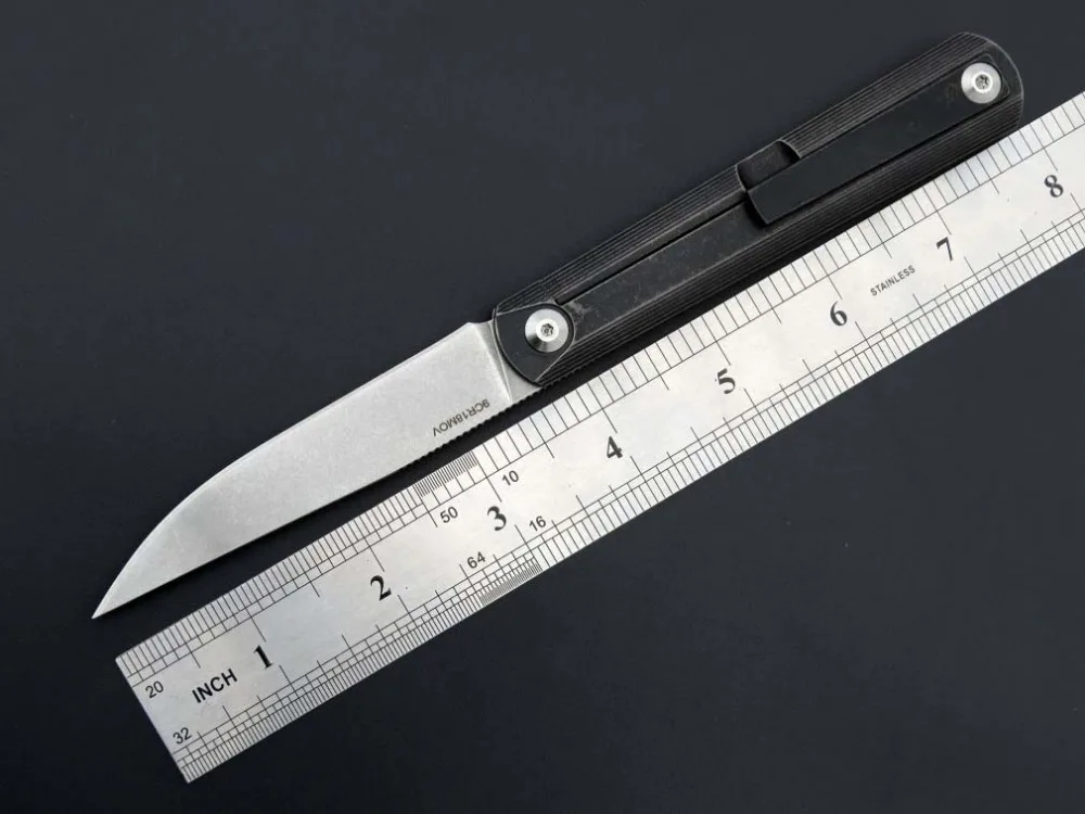 Eafengrow EF87 60HRC 9Cr лезвие со стальной ручкой складной нож для выживания кемпинга охоты Карманный Джек нож тактический EDC Открытый инструмент