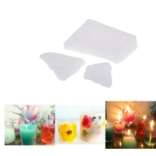500 г/пакет парафиновые восковые белые свечи ручной работы для изготовления праздничных дней рождения Свадебные свечи DIY материалы