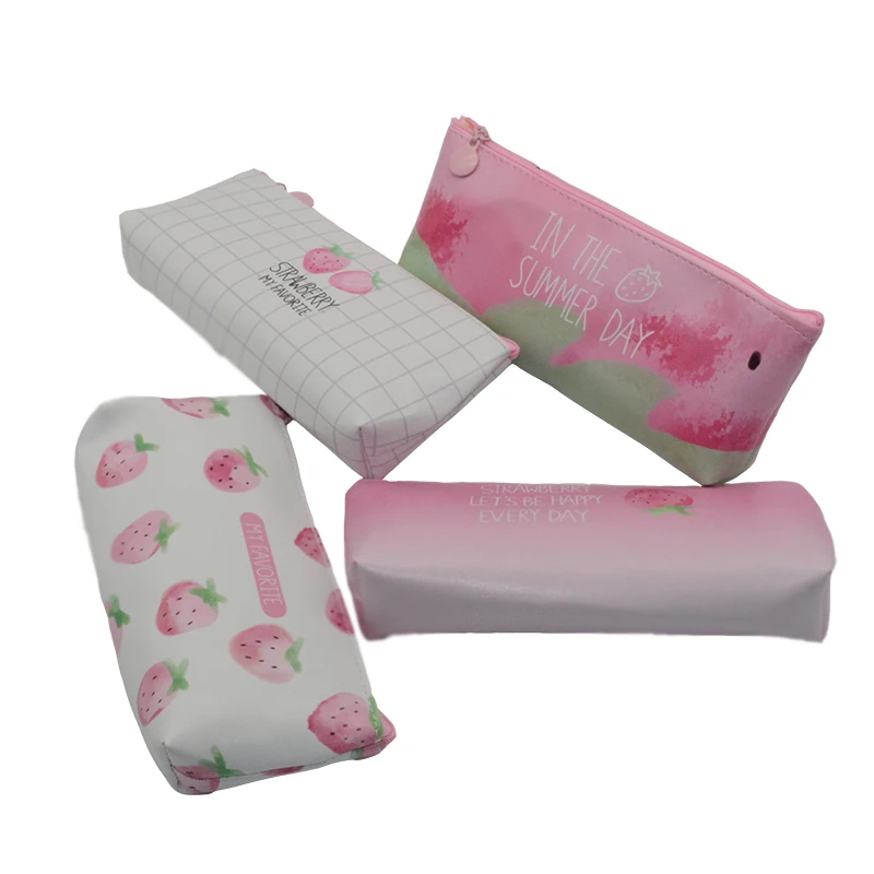 

Strawberry Cute Pencil Case Estuche Escolar Kawaii Etui Kalem Kutusu Pencilcase Box Cartucheras Para Lapices Escolares Pen Bag