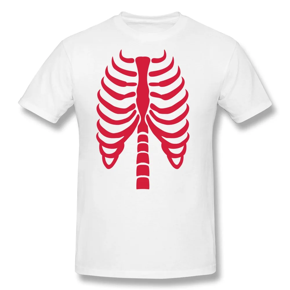 T Shirt Men's Casual Skeleton Chest Make Your Own Short-Sleeve Shirts Men | Мужская одежда