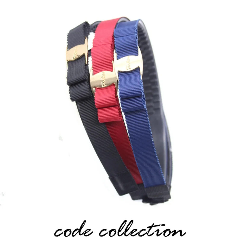

Fashion Cloth Metal Button Bow Hairbands For Women Girl Lady Sweet Cute Hair Hoop Wedding Hair Jewelry Accessories Holiday Gift