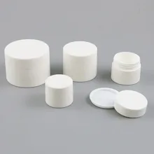 50x3g 5g 10g 15g 30g 50g 80g морозно белый крем горшок многоразовый контейнер пластиковый косметический контейнер бутылка для макияжа баночка с кремом для лица