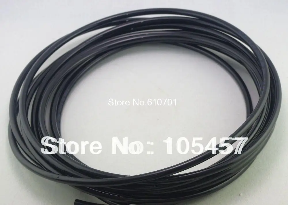 

5m(l)*4mm(OD) x 2.5(ID) PU Air Tubing Pipe Hose 5m Color Black