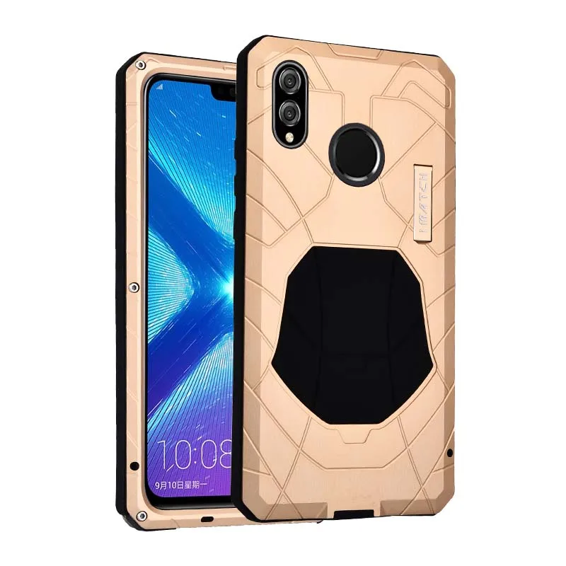 

Original IMATCH Daily Life Case Luxury Metal Silicone Cover Coque Protection Phone Case Cover For Huawei Honor 8X 6.5inch KS0130