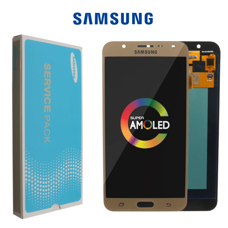 Сменный сенсорный ЖК экран для SAMSUNG Galaxy J7 2015 J700|Экраны мобильных телефонов| |