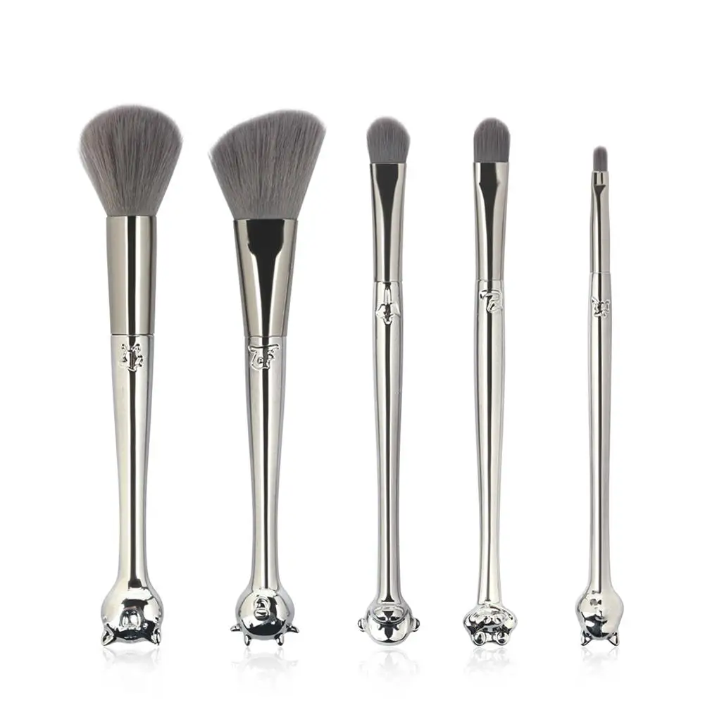 

5pcs Zodiac Cosmetic Makeup Brush Blusher Eye Shadow Brushes Set Kit brochas maquillaje profesional beauty tool