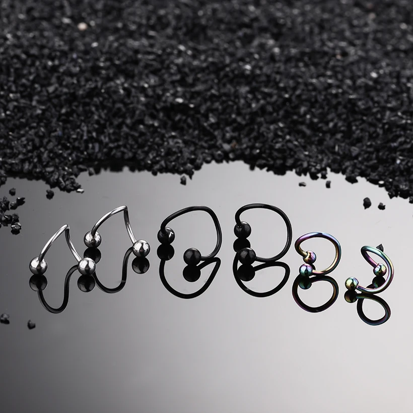 Eyebrowse Piercing Sets For Women Body Jewelry Surgical Stainless Steel Cubic Zirconia Women