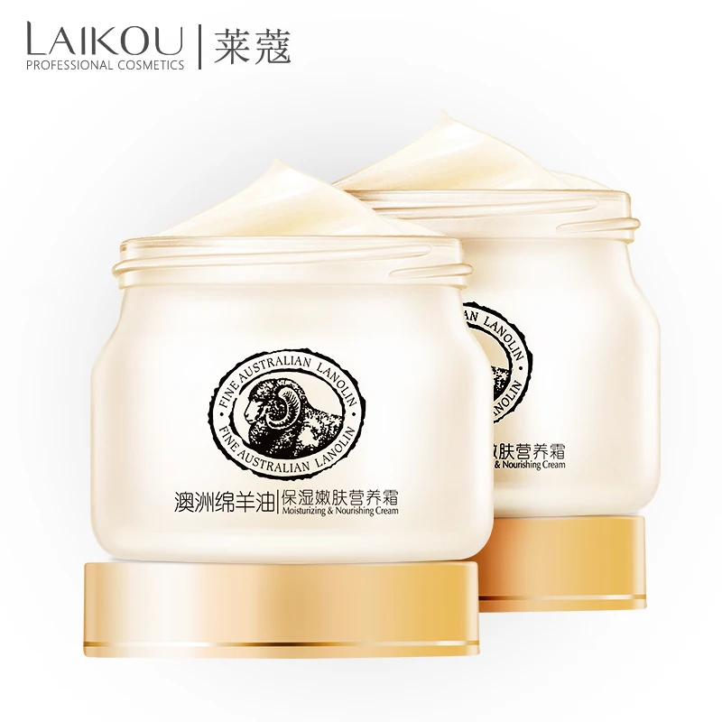 

Australia Sheep Oil Lanolin Cream Whitening Anti-Aging Anti Wrinkle Moisturizing Nourish Laikou Creams Beauty Face Skin Care