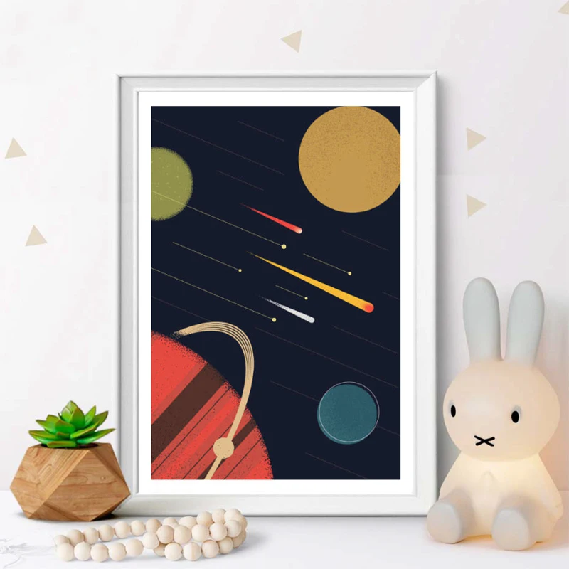 Space-Poster-Wall-Art-Canvas-Prints-I-Need-More-Space-Science-Art-Canvas-Painting-Outer-Space (2)