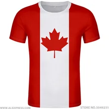 Канадская футболка, сделай сам,, на заказ, с именем, с номером кантри, футболка, Национальный флаг, ca, черный логотип, колледж, принт, фото, французская одежда