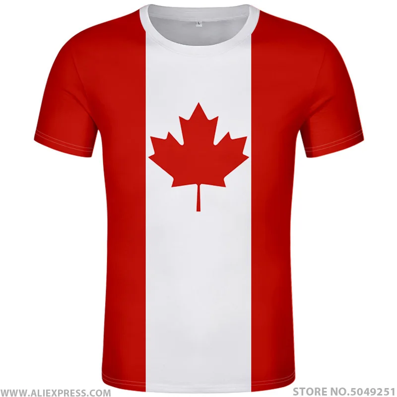 

CANADA t shirt diy free custom made name number can country t-shirt nation flag ca black logo college print photo french clothes