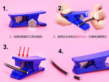 

2pcs/set MTB sport bicycle hose cutter Pliers bike repair tool kit cycling Disc hose cutter Pipe Tube Cutter Hydraulic Disc hose