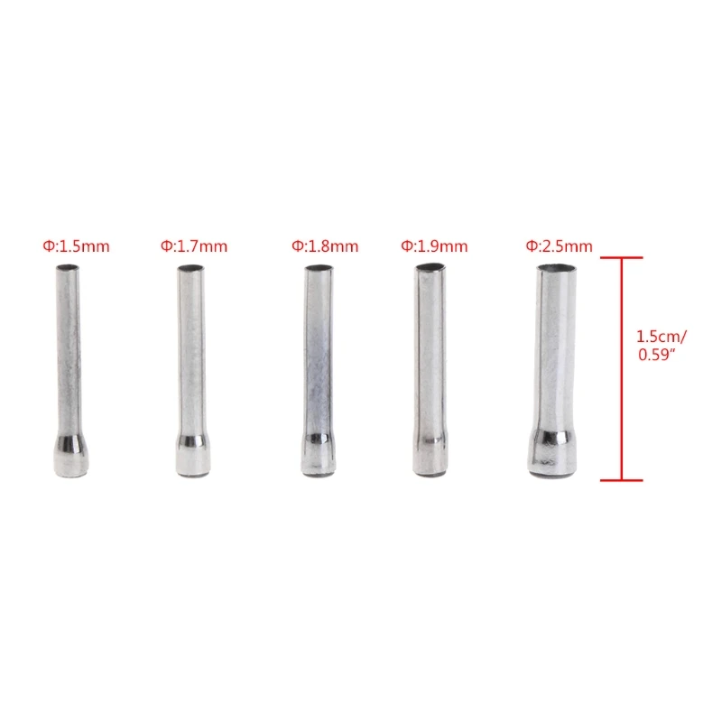 

Fishing Line Ring Guide Eye Hollow Rod Stem Tip Accessories Stainless Steel Tool
