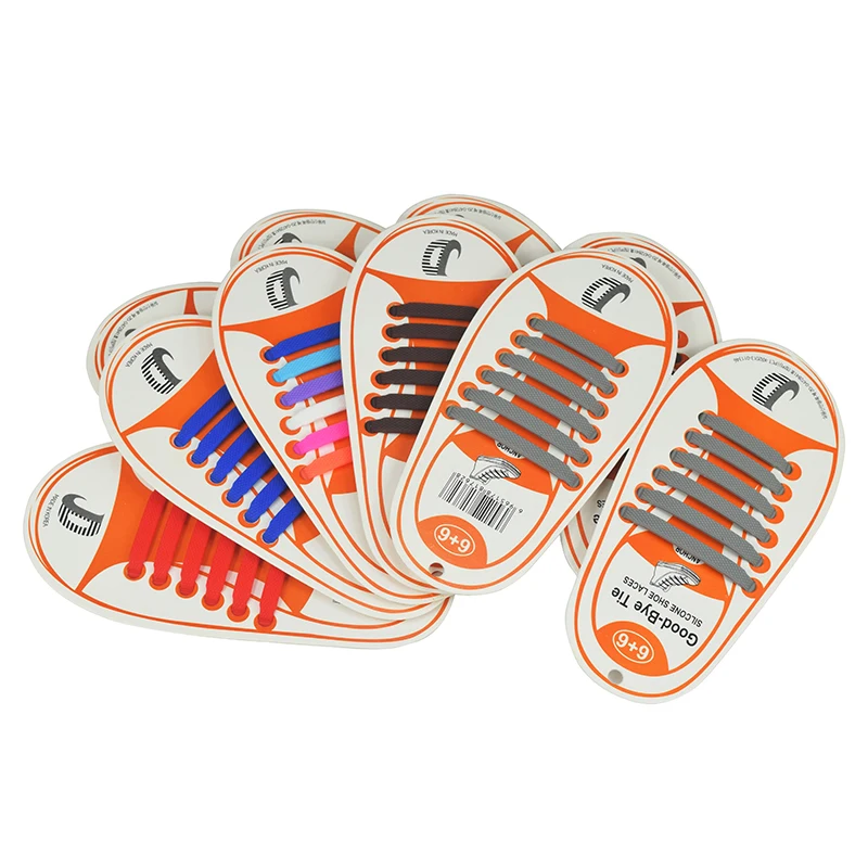 AFashion Store VIP Link Wholesale Shoelace Adult Athletic Running No Tie Shoelaces Elastic Silicone Shoe Lace Children Shoelaces (7)