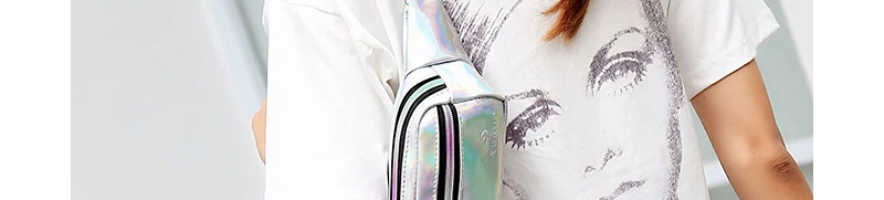 LUCDO голограмма пакет лазерная поясная сумка дизайнерская маленькая Поясная сумочка для путешествий кожа для женщин Модный Телефон поясная