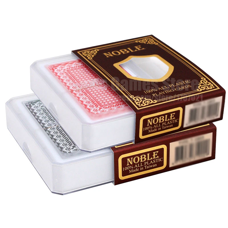 Благородные пластиковые игральные карты продвинутые покерные ПВХ Pocker Техасский
