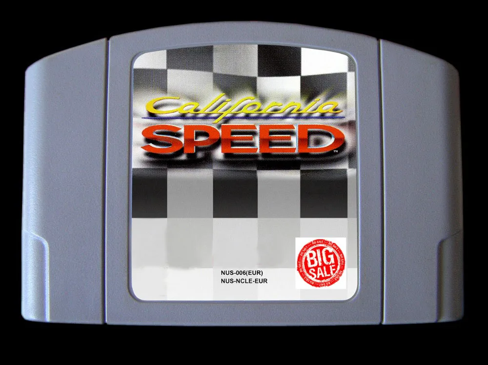 64-битные игры* califoria speed(PAL версия! Английский, французский, немецкий, итальянский, испанский язык