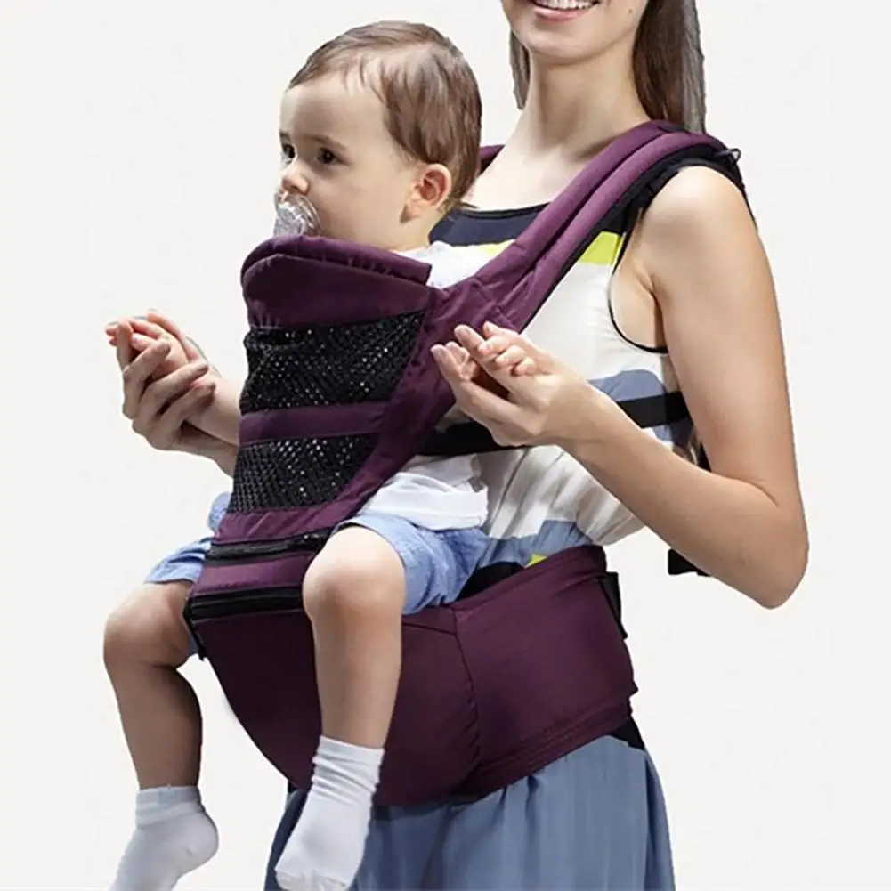 

Multi-functional Seasons Baby Carrier Waist Stool Cotton Front Holding Type Child Harness Child Safety Seat