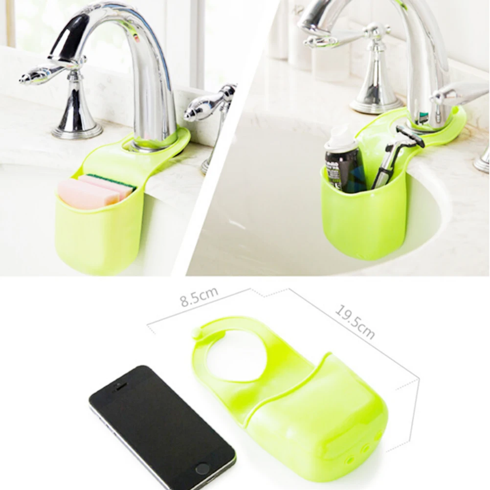 New Arrival Creative Folding Silicone Hanging Storage Holders Kitchen Bathroom Storage Holders & Racks bags 3Colors