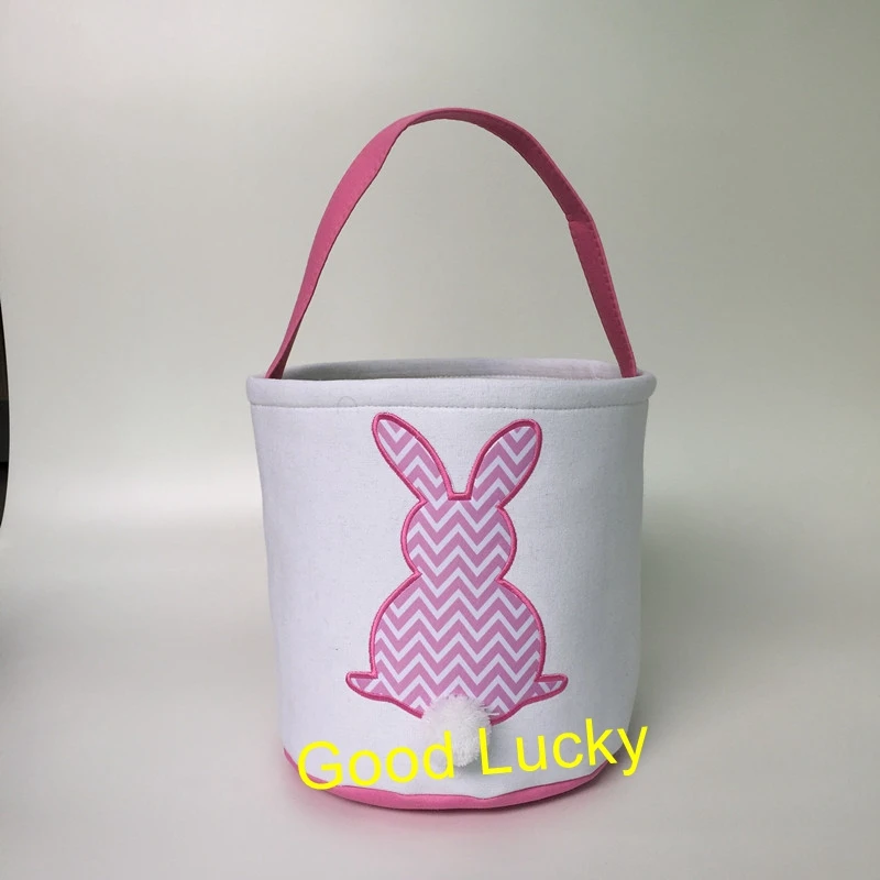 chevron easter bucket (3)