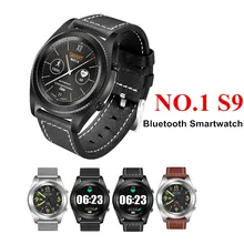 Original DTNO.I No.1 S9 NFC MTK2502C Smartwatch Heart Rate Monitor Bluetooth 4.0 Smart Watch Bracelet For IOS Android