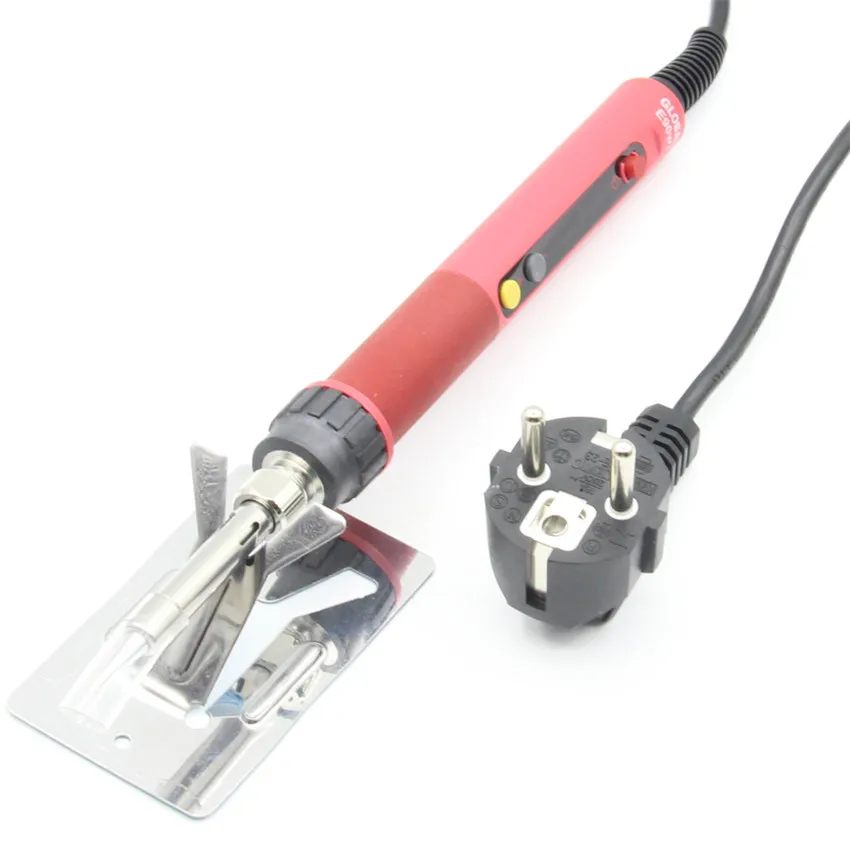 CXG E90W Электрический паяльник 110V & 220V цифровой ЖК Регулируемый NC термостат